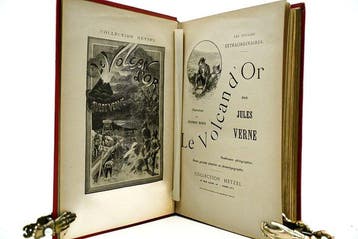 Jules Verne / George Roux - Le Volcan dOr - 1907