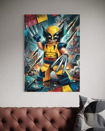 Andsal - Wolverine Pop Art - LEGO World Special Limited