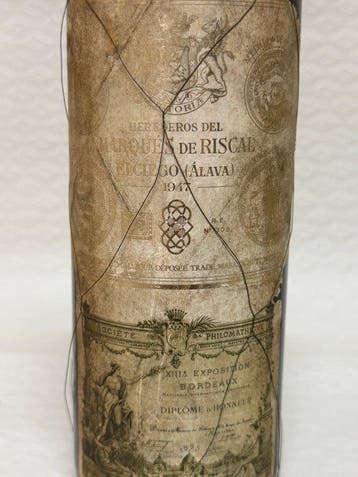 1947 Herederos del Marqués de Riscal - Rioja Reserva - 1, Nieuw