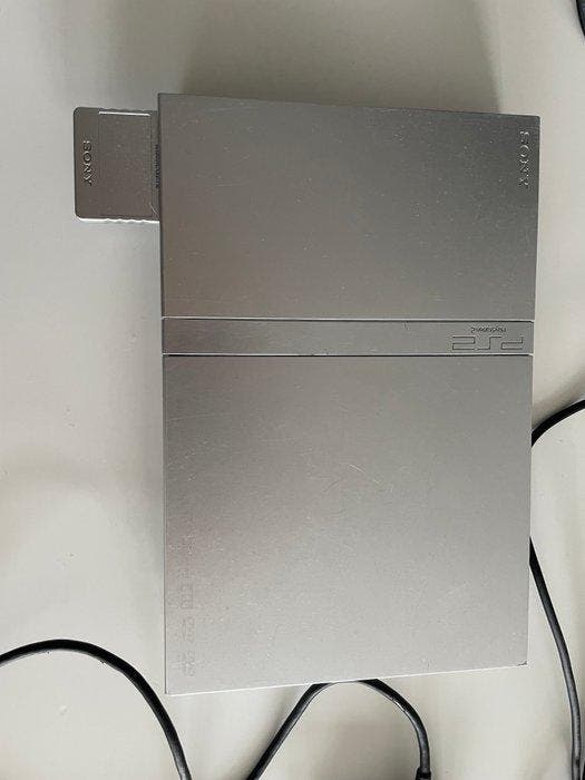 Sony - Playstation 2 (PS2) - Slimline zilver -, Games en Spelcomputers, Spelcomputers | Overige Accessoires