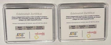 50 gram - Zilver .999 - Valcambi, Switzerland - Met, Postzegels en Munten, Edelmetalen en Baren