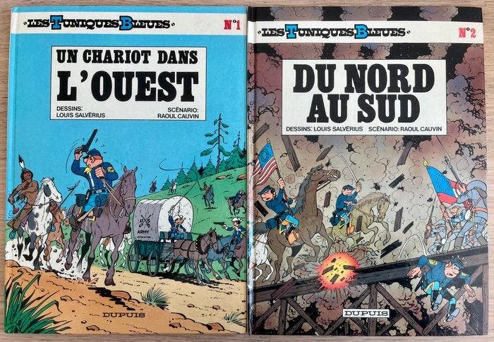 Les Tuniques Bleues T1 à T50 - 50x C - EO/Ré - 50 Album -, Boeken, Stripverhalen
