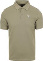Barbour Pique Polo Dusty Groen maat Maat 48/50 (M) Heren, Barbour, Nieuw, Groen, Verzenden