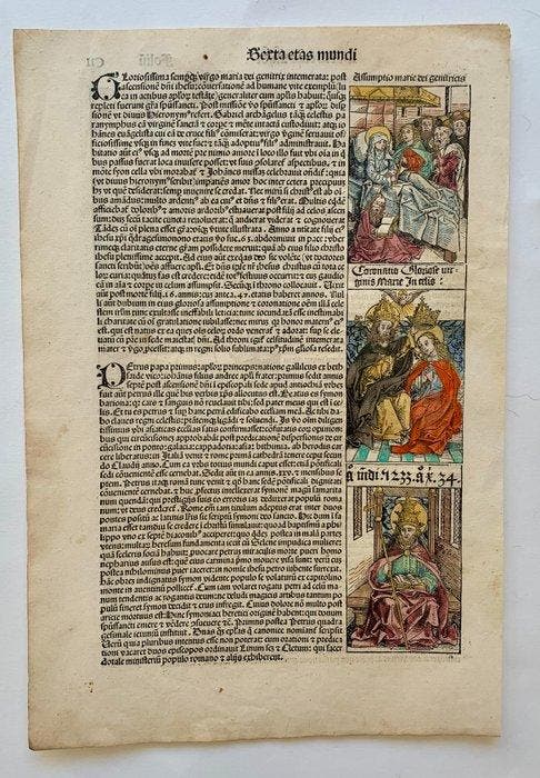 Hartmann Schedel/ Wohlgemut/ Pleydenwurff/Dürer - The, Antiquités & Art, Antiquités | Livres & Manuscrits