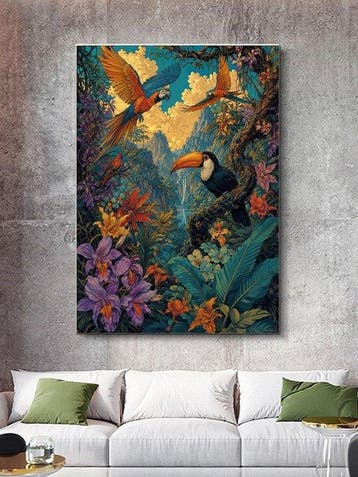 Shayer - The Tropical Choir of Freedom - XL - 60x80cm - 1/1