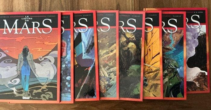 Le Lièvre de Mars T1 à T8 + dédicace - 8x C - 8 Album -, Boeken, Stripverhalen