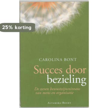 Succes door bezieling 9789069635439 Carolina Bont, Verzenden, Carolina Bont