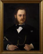 Ignazio Affanni (1828–1889) - Ritratto di gentiluomo con