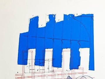 Agostino Bonalumi (1935-2013) - Progetto per sala Biennale, Antiek en Kunst