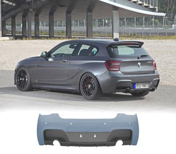 PARE-CHOCS ARRIÈRE BMW F20 F21 11-15 LOOK M PERFORMANCE PDC, Verzenden, Neuf