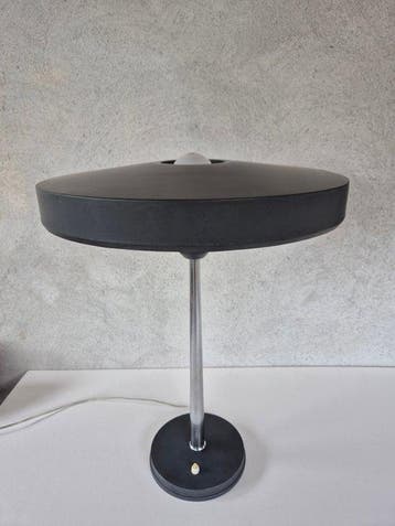 Philips - Louis Kalff - Tafellamp - Timor - Staal - vroege
