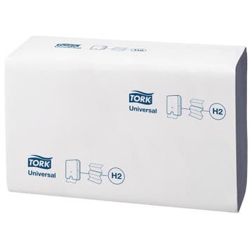 Z-gevouwen handdoeken blauw | 1 laags | 12 stuks | Ca. 250, Verzenden, Nieuw in verpakking