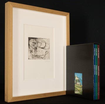 Asger Jorn (1914 -1973) - Signierte Sammler Set : Radierung