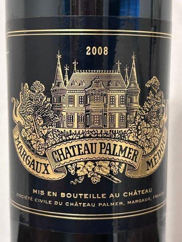 2008 Chateau Palmer - Margaux - 1 Bouteille (0,75 l)