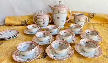 Charles Ahrenfeldt, Limoges - Koffieservies - Porselein,