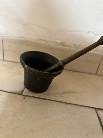 Mortier et pilon - Bronze