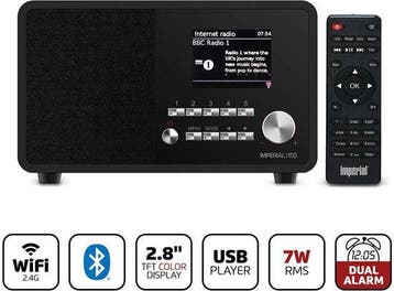 Internetradio met wifi en dab+ - DAB Radio - FM Radio - Zwar, Audio, Tv en Foto, Verzenden, Nieuw