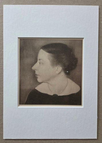 Jan Mankes (1889-1920) - Portret van Annie, vrouw
