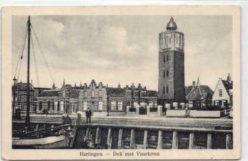 Vuurtorens uit verschillende landen met zeer oude kaarten,, Verzamelen, Postkaarten | Buitenland, Gelopen