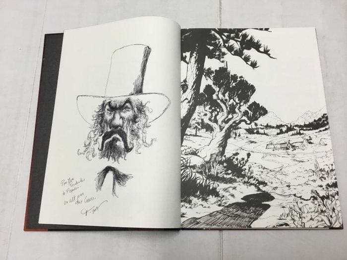 Sykes + dessin original - C - 1 Album - Beperkte oplage -, Livres, BD