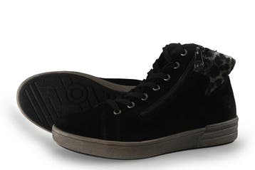 Rieker Hoge sneakers in maat 39 Zwart, Verzenden, Zwart, Zo goed als nieuw, Sneakers