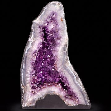 Vivid Amethyst - 43x28x15 cm - Geode- 17.2 kg, Collections