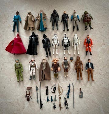 Kenner - Action figure Star Wars – 21 vintage Kenner figuren