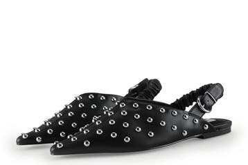 Steve Madden Slingbacks in maat 38 Zwart, Verzenden, Zwart, Steve Madden, Zo goed als nieuw