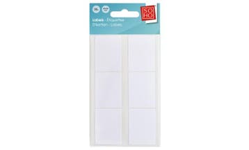 Soho Etiketten wit 40x30mm 36 stuks, Zakelijke goederen, Ophalen of Verzenden, Nieuw in verpakking
