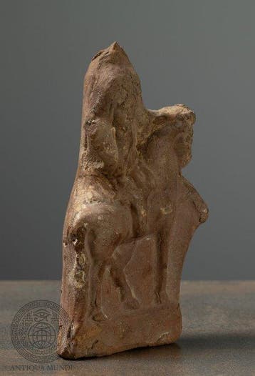 Oud-Egyptisch Terracotta Egyptische Hellenistische, Antiek en Kunst