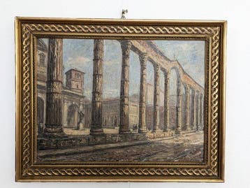 Augusto Colombo (1902-1969), attribuito a - Colonne di San, Antiek en Kunst