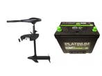 Fluistermotor 30LBS + 110ah accu, Nieuw