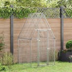 vidaXL Kippenhok 100x100x190 cm gegalvaniseerd staal, Dieren en Toebehoren, Verzenden, Nieuw