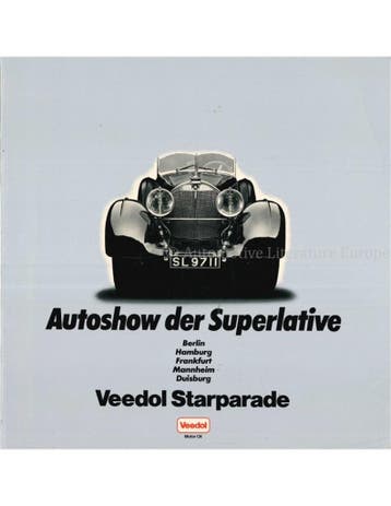 AUTOSHOW DER SUPERLATIVE (VEEDOL STARPARADE), Nieuw