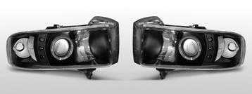 Koplampen Angel Eyes | geschikt voor Dodge Ram 1994-2001 | z, Auto-onderdelen, Verzenden, Nieuw, Dodge