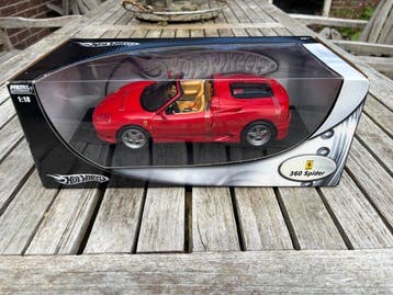 Hot Wheels 1:18 - Voiture miniature - Ferrari 360 Spider, Nieuw
