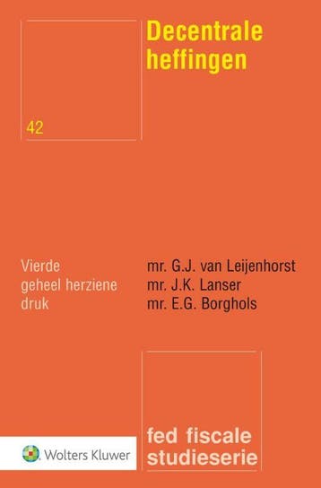 Decentrale heffingen / Fed fiscale studieserie / 42, Livres, Verzenden, G.J. van Leijenhorst