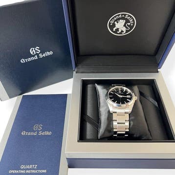 Grand Seiko - Heritage Collection Quartz Black Dial -
