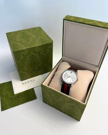 Gucci - G-Timeless - Sans prix de réserve - YA1264236 -, Handtassen en Accessoires, Horloges | Heren, Nieuw