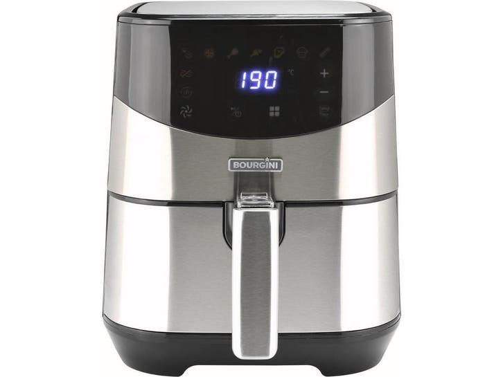 Airfryer XXL - Bourgini Heteluchtfriteuse - Digitaal display, Elektronische apparatuur, Airfryers, Zo goed als nieuw, Verzenden