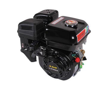 Benzinemotor hand start 6.5pk asmaat 20mm, Doe-het-zelf en Bouw, Ophalen of Verzenden, Nieuw