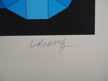 Victor Vasarely (1906-1997) - Composition cinétique en