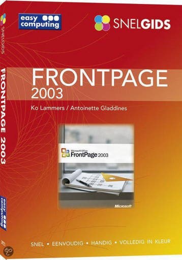 SNELGIDS FRONTPAGE 2003 9789045639215 K. Lammers, Verzenden, Zo goed als nieuw, K. Lammers