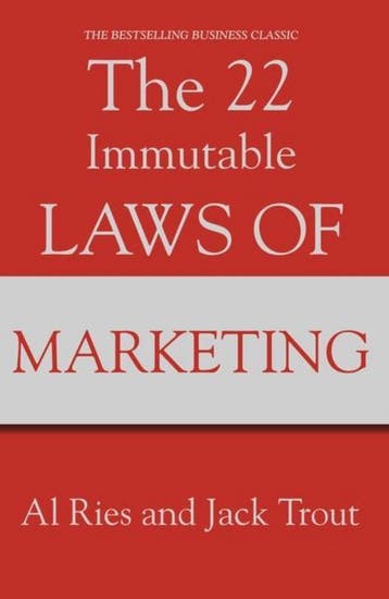 22 Immutable Laws Of Marketing 9781861976109 Al Ries, Verzenden, Gelezen, Al Ries