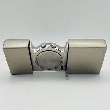 Bureauklok - Ontwerp Messing - 1990-2000 - ZIPPO TIME TANK