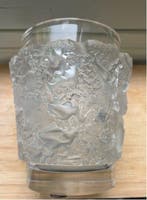 René Lalique - Vaas - Moulé - Satiné - Vaas Bacchus, Antiek en Kunst