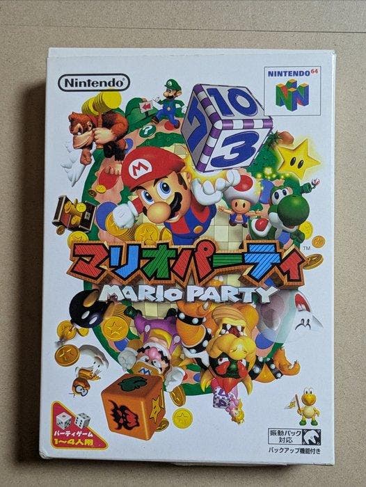 Nintendo - N64 - Nintendo 64 - Mario Party 1, 2 & 3 Set -, Games en Spelcomputers, Spelcomputers | Overige Accessoires