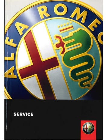 2003 ALFA ROMEO SERVICE HANDBOEK, Ophalen of Verzenden
