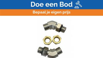 Bieden: SeaStar Solutions Hydraulic Steering Couplings Set, Ophalen of Verzenden, Nieuw