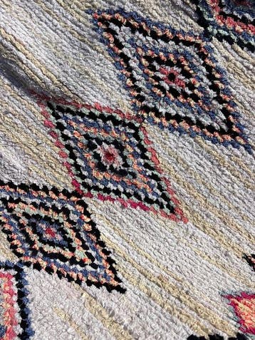Marokkaanse Boucherouite – Kleurrijk handgeweven